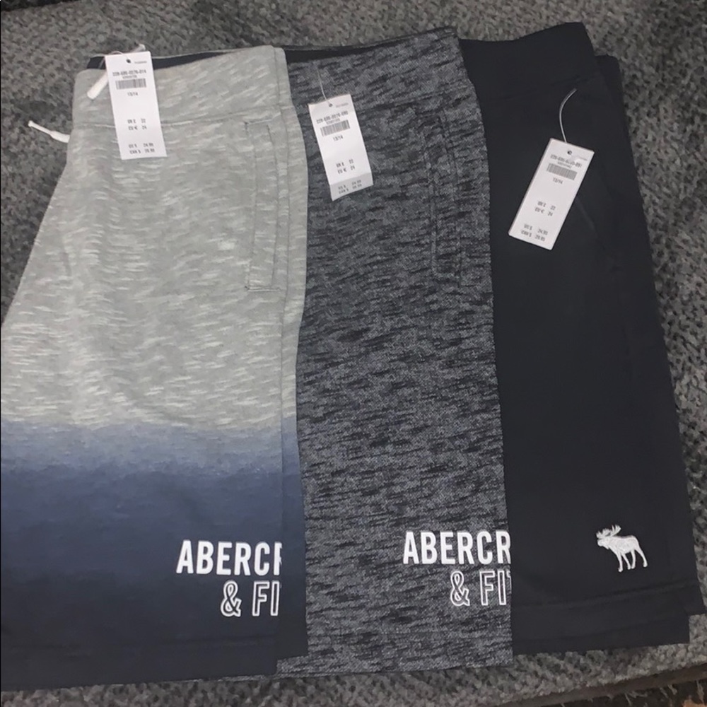 3 pair of Abercrombie shorts